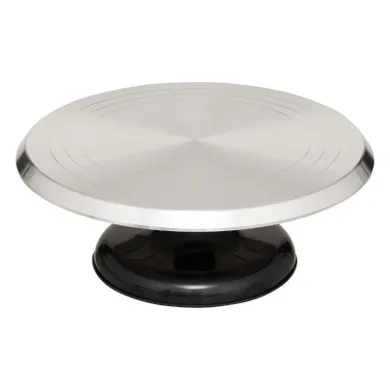 Secret de Gourmet, Easy, metalowa profesjonalna patera do tynkowania tortu, 31 cm