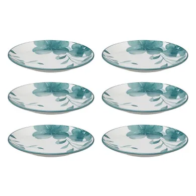 Secret de Gourmet, talerze deserowe porcelanowe, Lily, 19 cm, 6 szt.