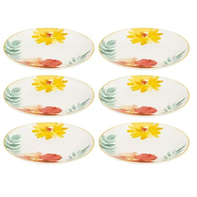 Secret de Gourmet, talerzyki deserowe, Margaux, porcelanowe, średnica 19 cm, 6 szt.
