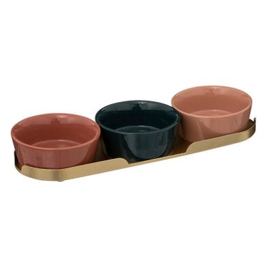 Secret de Gourmet, zestaw miseczek do przekąsek, Coll, kamionka