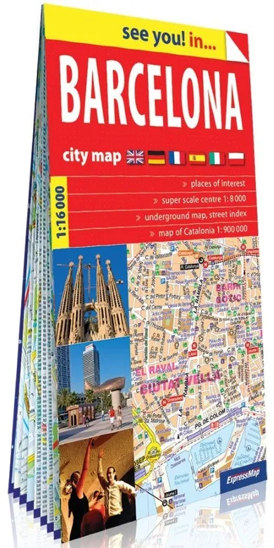 See you! in... Barcelona. Plan miasta 1:16 000