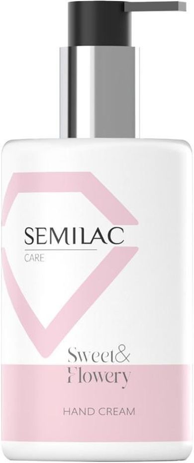 Semilac, Care Sweet & Flowery, krem do rąk i paznokci, 250 ml