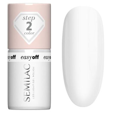 Semilac, Easy Off, lakier hybrydowy, l01 coconut milk, 7 ml