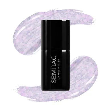 Semilac, lakier hybrydowy 492 Icy Lavender Bliss, 7 ml