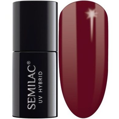 Semilac, lakier hybrydowy, nr 316, burgundy red (valentine), 7 ml