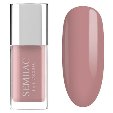 Semilac, Nail Lacquer, klasyczny lakier do paznokci, 107 classic nude, 9 ml