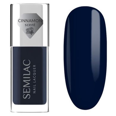 Semilac, Nail Lacquer,, klasyczny lakier do paznokci, 113 blue ink, 9 ml