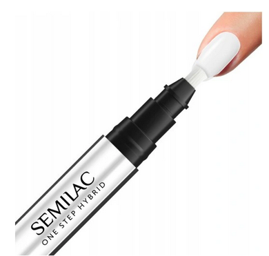 Semilac, One Step Marker S110 the white, 3 ml