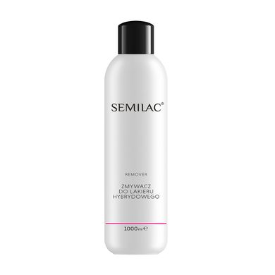 Semilac, remover zmywacz do hybrydy, 1000 ml