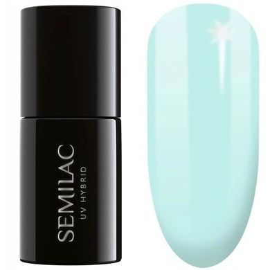 Semilac, Soulmate Mix, lakier hybrydowy, 387 mint reFresh, 7 ml
