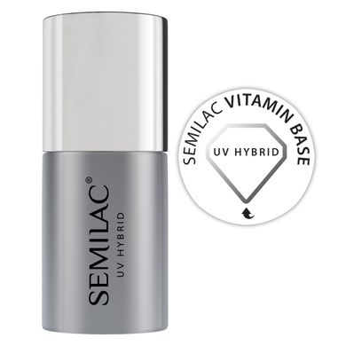 Semilac, baza witaminowa do lakieru hybrydowego, 7 ml