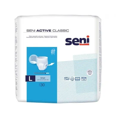 Seni, active classic large, majtki chłonne