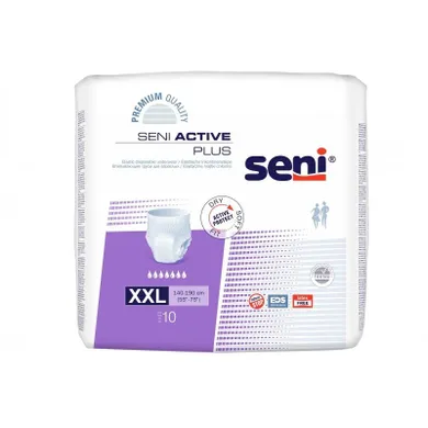 Seni, active plus XXL, majtki chłonne, 10 szt.