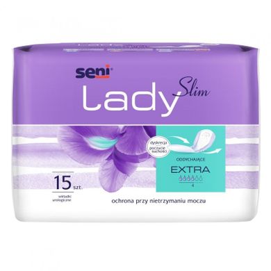 Seni, lady slim extra, wkładki ulologiczne, 15 szt.