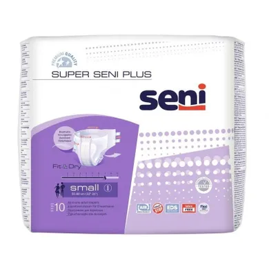 Seni, super plus S, pieluchy, fiolet, 10 szt.