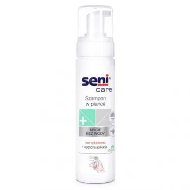 Seni, szampon w piance, bez użycia wody, 200 ml