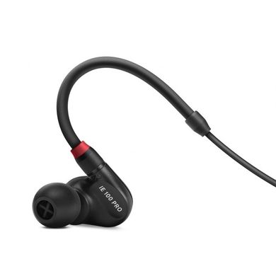 Sennheiser, IE 100 PRO BLACK, słuchawki miniaturowe dokanałowe, IEM
