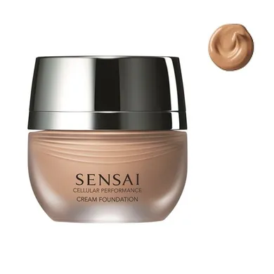 Sensai, Cellular Performance, Anti-Ageing Cream Foundation, podkład w kremie, SPF 15, Amber Beige, 30 ml