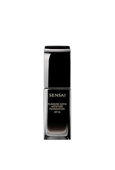 Sensai, Flawless Satin Moisture Foundation SPF25, nawilżający podkład w płynie, 202 Ochre Beige, 30 ml