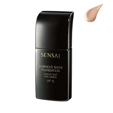 Sensai, Luminous Sheer Foundation, podkład rozświetlający, 102 Ivory Beige, SPF 15, 30 ml