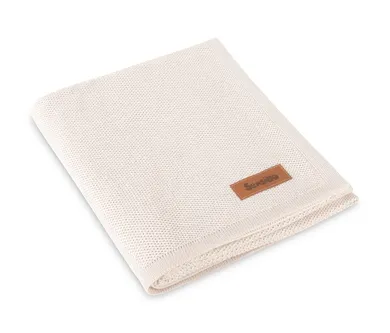 Sensillo, Bamboo, koc z z wiskozy bambusowej, light pink, 80-100 cm