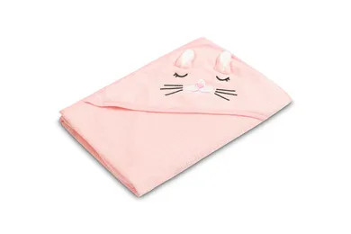 Sensillo, Bathfriends, okrycie kąpielowe, królik, 100-100 cm