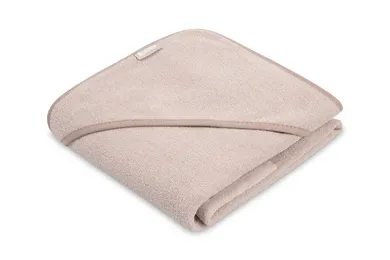 Sensillo, okrycie kąpielowe, frotte, dusty pink, 100-100 cm