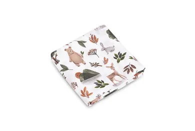Sensillo, otulacz muślinowy, leśne zwierzątka, 120-120 cm