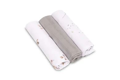 Sensillo, pielucha muślinowa, 60-80 cm, 3 szt.