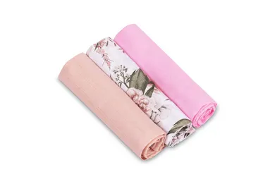 Sensillo, pielucha muślinowa, 60-80 cm, 3 szt.