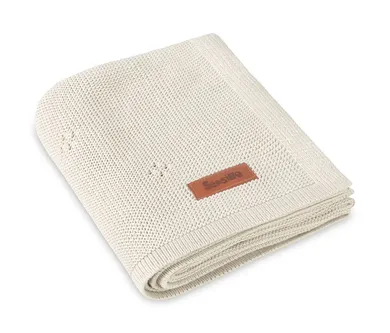 Sensillo, Rosal, koc bambusowy, cool beige, 80-100 cm
