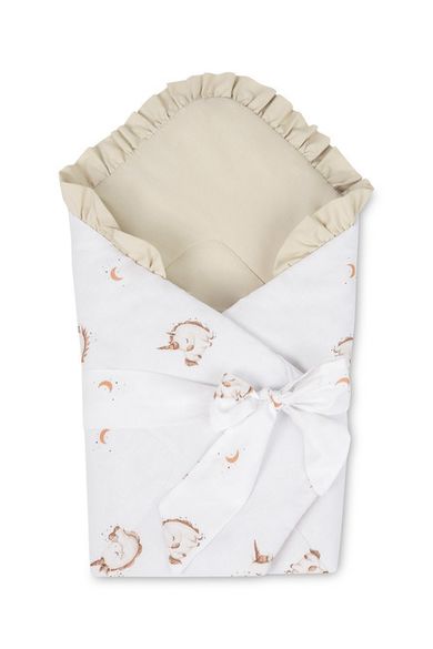 Sensillo, Unicorn, rożek niemowlęcy, beige, 75-75 cm