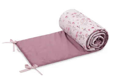Sensillo, Velvet, ochraniacz do łóżeczka, bloom pink