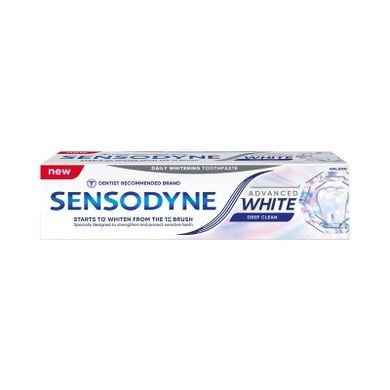 Sensodyne, Advanced White Głębokie Oczyszczanie, pasta do zębów, 75 ml