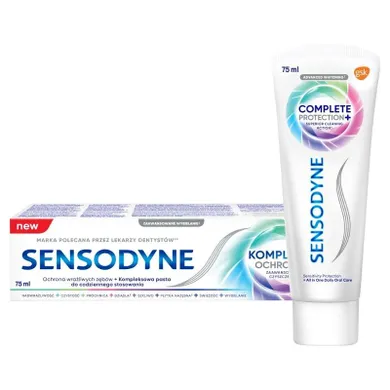 Sensodyne, Complete Protection+, pasta do zębów, 75 ml