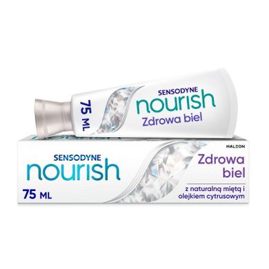 Sensodyne, nourish pasta do zębów, healthy white, 75 ml