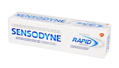 Sensodyne, pasta do zębów, whitening rapid relief, 75 ml