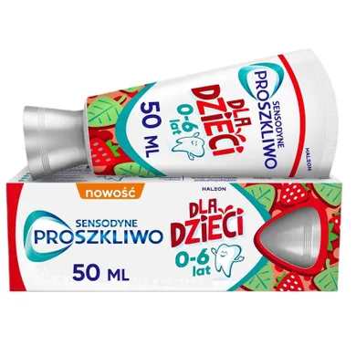 Sensodyne, ProSzkliwo, pasat do zębów dla dzieci, 0-6 lat, 50 ml