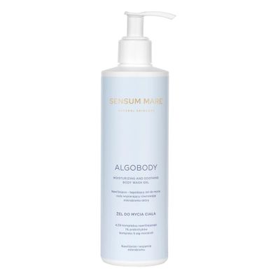 Sensum Mare, Algobody, nawilżająco-łagodzący żel do mycia ciała wspierający równowagę mikrobiomu skóry, 300 ml