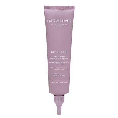Sensum Mare, Algohair, peeling kwasowo-enzymatyczny do skóry głowy, 150 ml