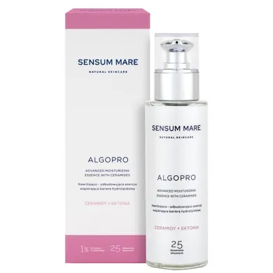 Sensum Mare, Algopro, nawilżająco-odbudowująca esencja wspierająca barierę hydrolipidową, 100 ml