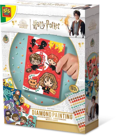 SES Creative, Harry Potter, malowanie z diamentami