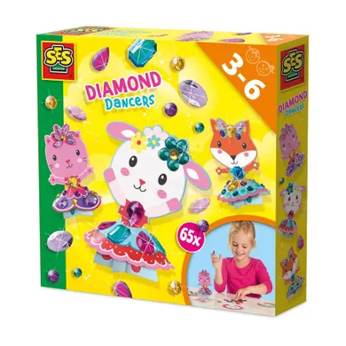 SES Creative, Tancerki, diamentowe ozdabianie obrazków