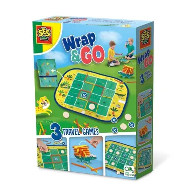 SES Creative, Wrap&Go, gry podróżne 3w1