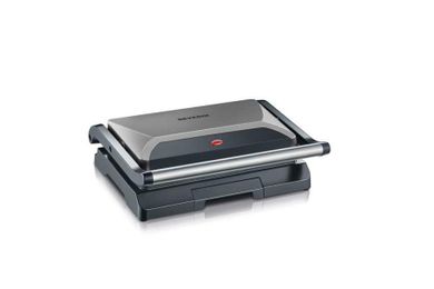 Severin, grill kontaktowy, stal, szary, 800W, KG 2394