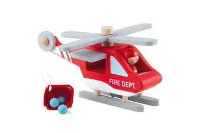 Sevi, Helikopter gaśniczy, zabawka drewniana