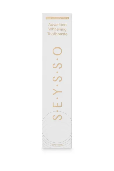 Seysso, Gold Advanced Whitening, wybielająca pasta do zębów z koenzymem Q10, 75 ml