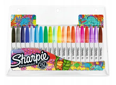 Sharpie, Fine, markery, 20 kolorów