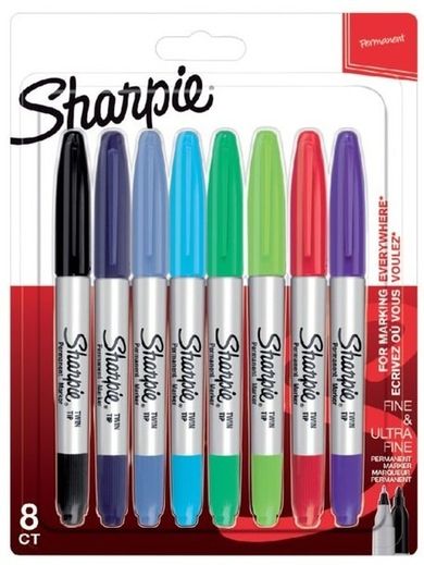 Sharpie, Fine, markery, 8 kolorów