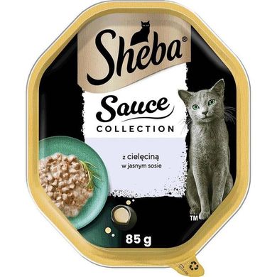 Sheba, mokra karma dla kota, cielęcina w sosie, 85g